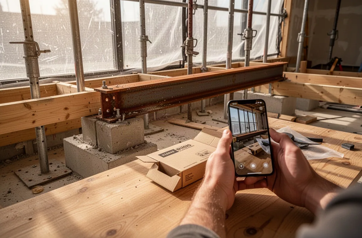 Internal Wall Removal & Steel Beam Installation